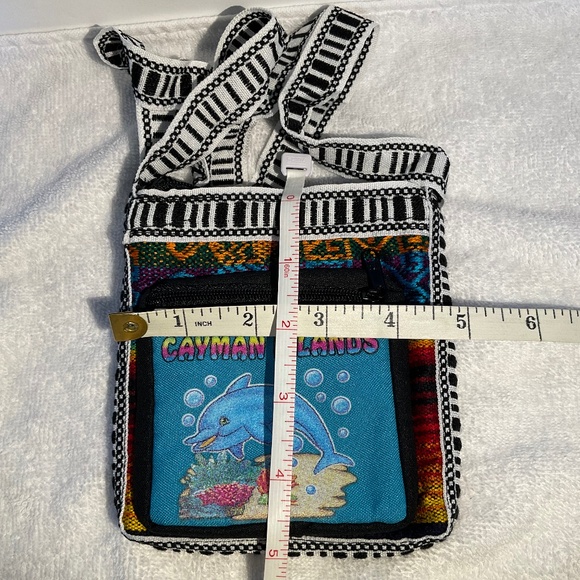 Cayman Islands and Dolphin Small Crossbody Bag - Picture 12 of 13